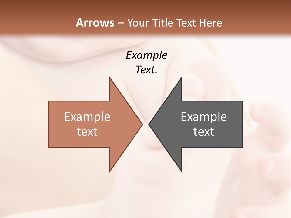 Male Parenting Finger PowerPoint Template