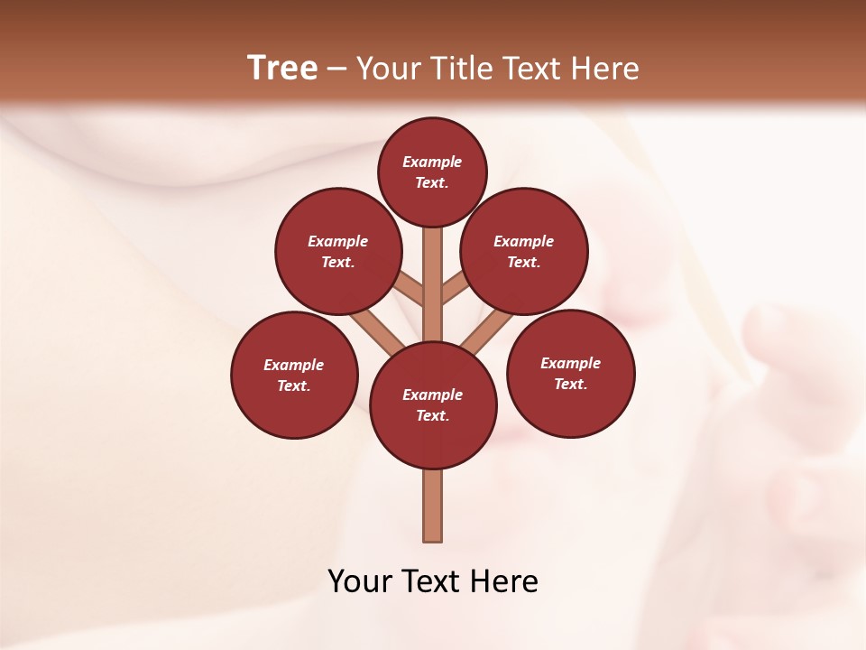 Male Parenting Finger PowerPoint Template