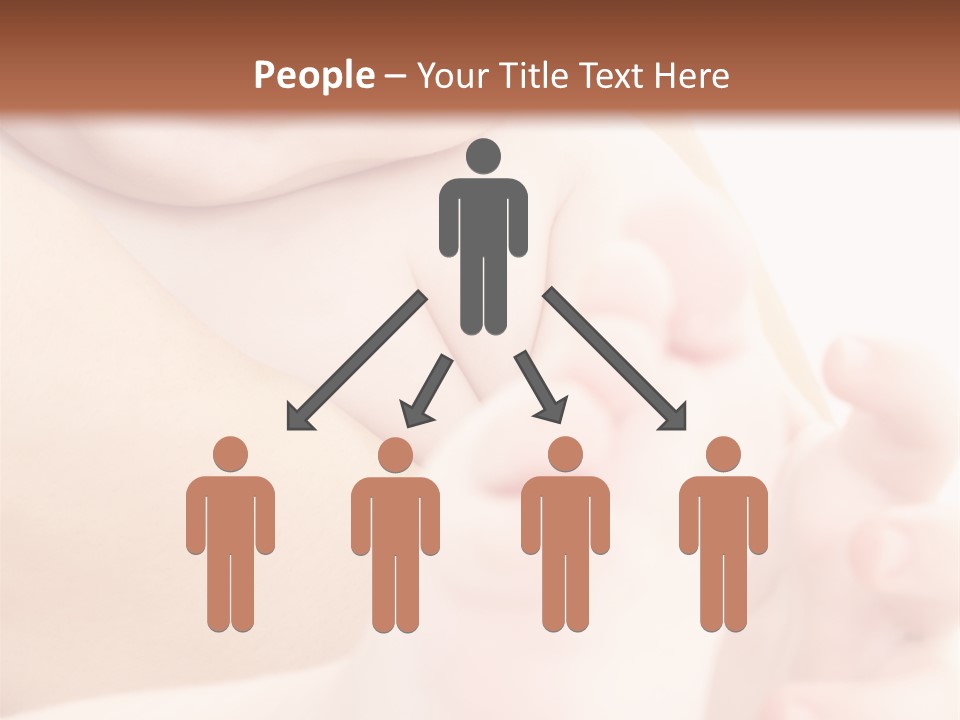 Male Parenting Finger PowerPoint Template