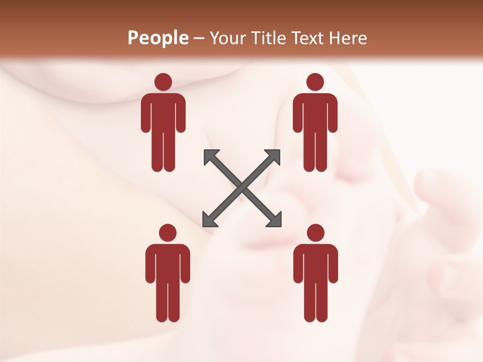 Male Parenting Finger PowerPoint Template