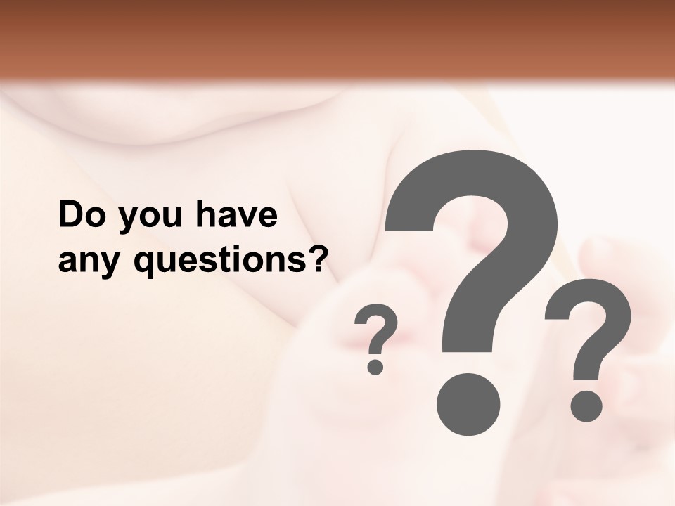 Male Parenting Finger PowerPoint Template