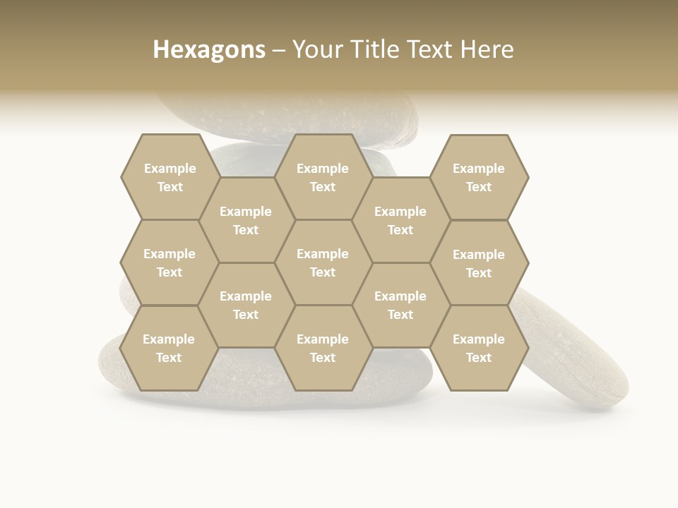 Zen Isolated Pile PowerPoint Template