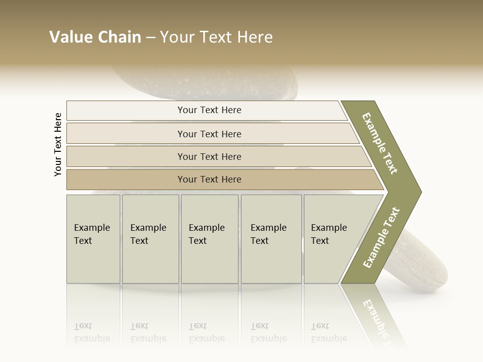 Zen Isolated Pile PowerPoint Template