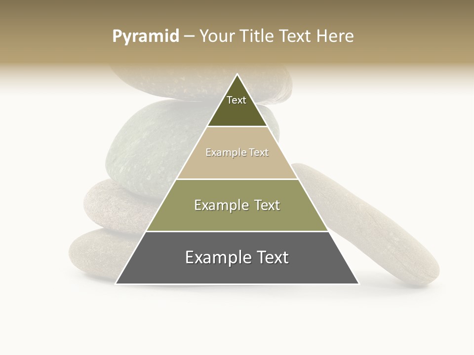 Zen Isolated Pile PowerPoint Template
