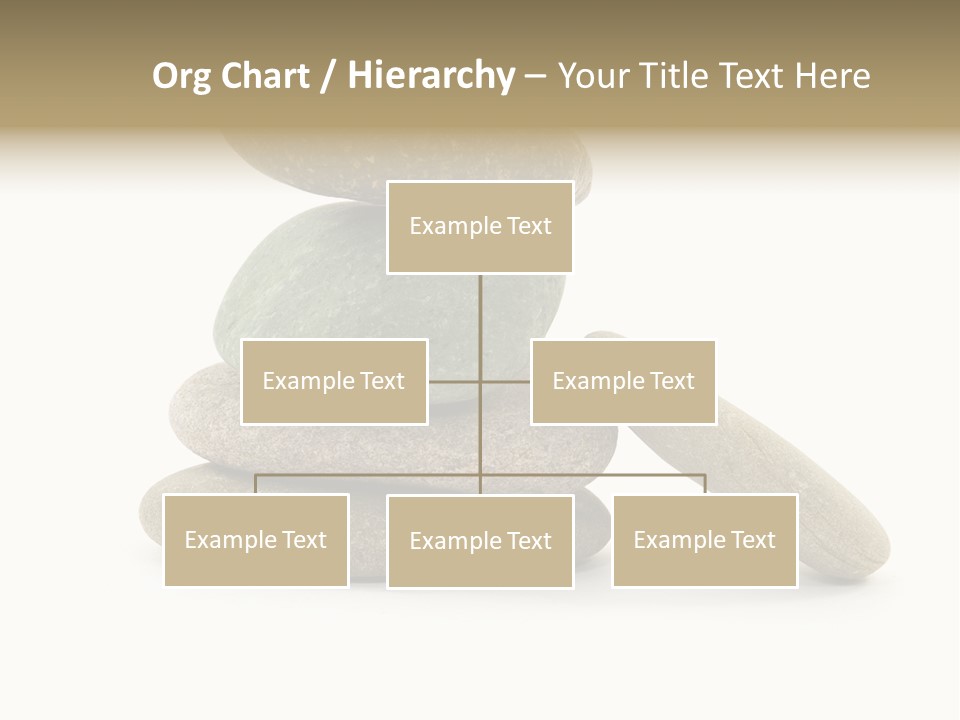 Zen Isolated Pile PowerPoint Template