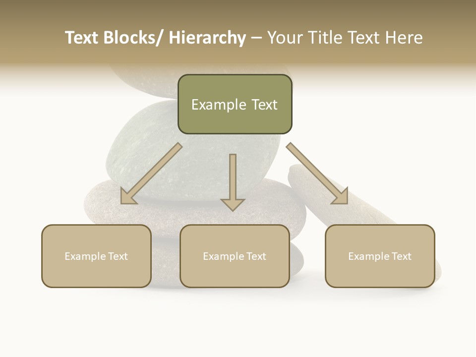 Zen Isolated Pile PowerPoint Template