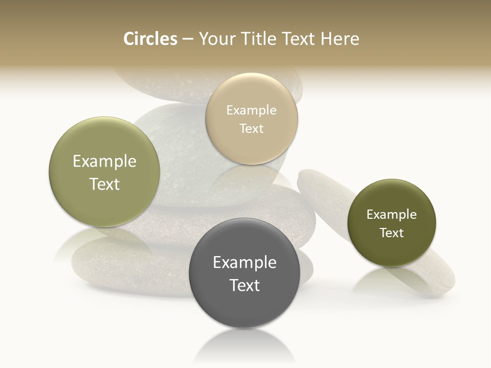 Zen Isolated Pile PowerPoint Template