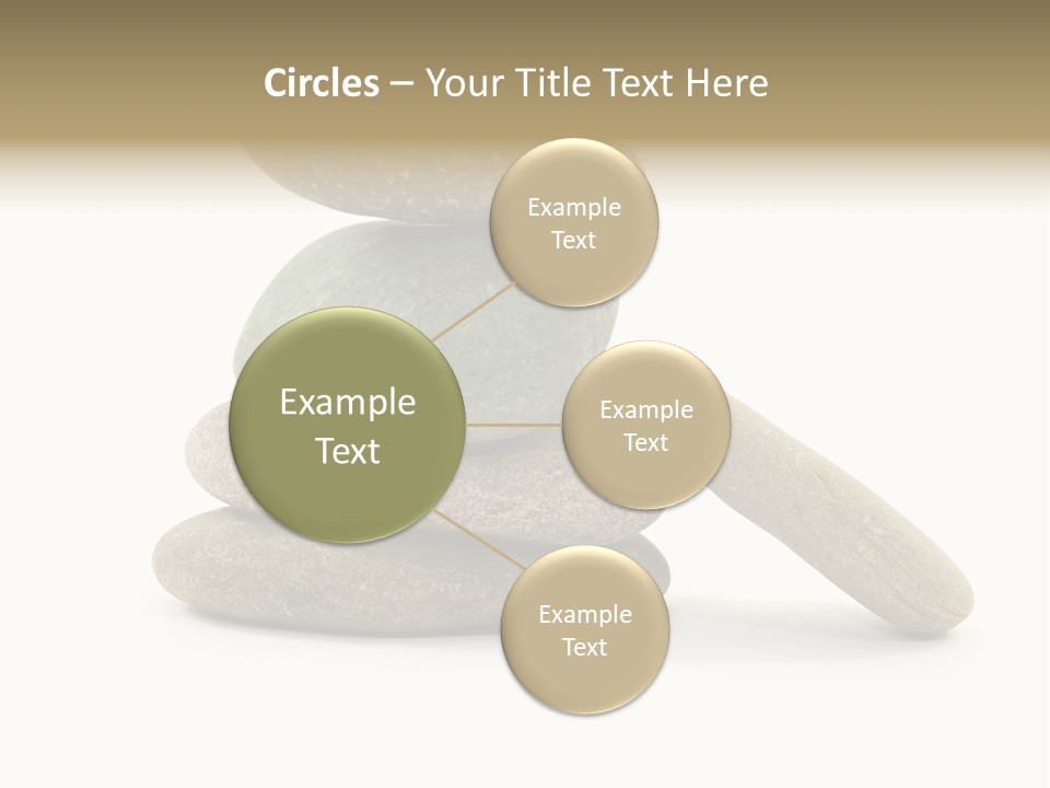 Zen Isolated Pile PowerPoint Template