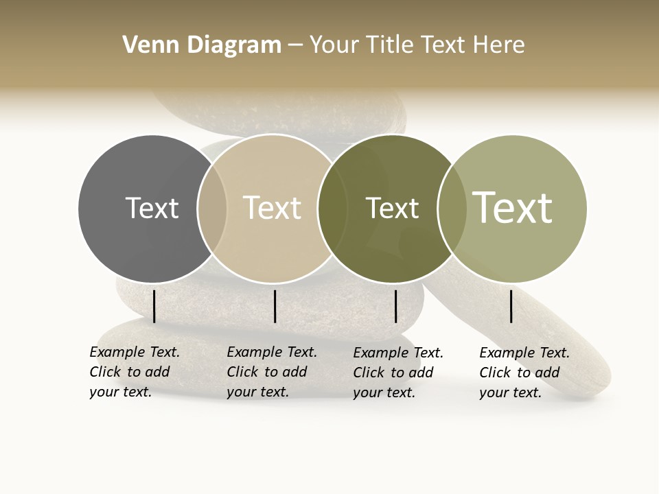 Zen Isolated Pile PowerPoint Template