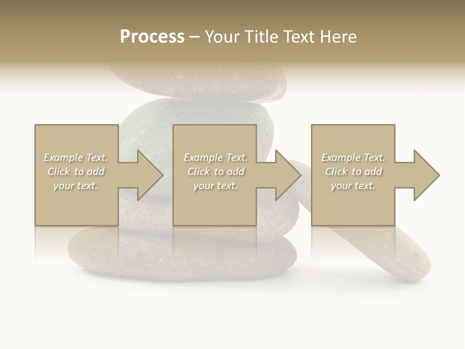 Zen Isolated Pile PowerPoint Template