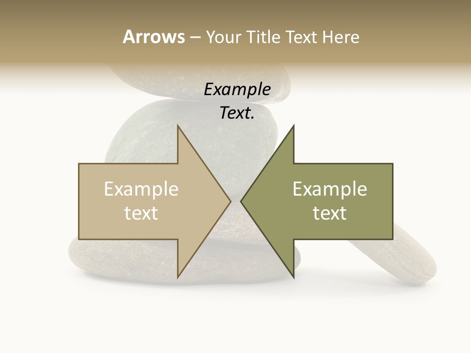 Zen Isolated Pile PowerPoint Template