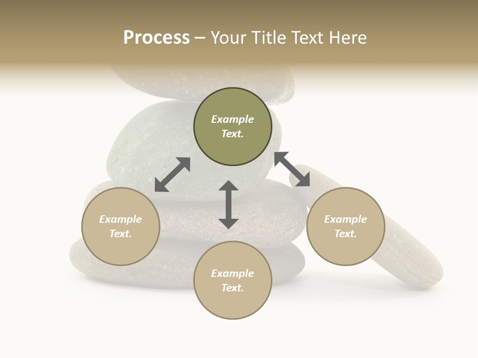 Zen Isolated Pile PowerPoint Template