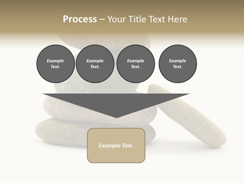 Zen Isolated Pile PowerPoint Template