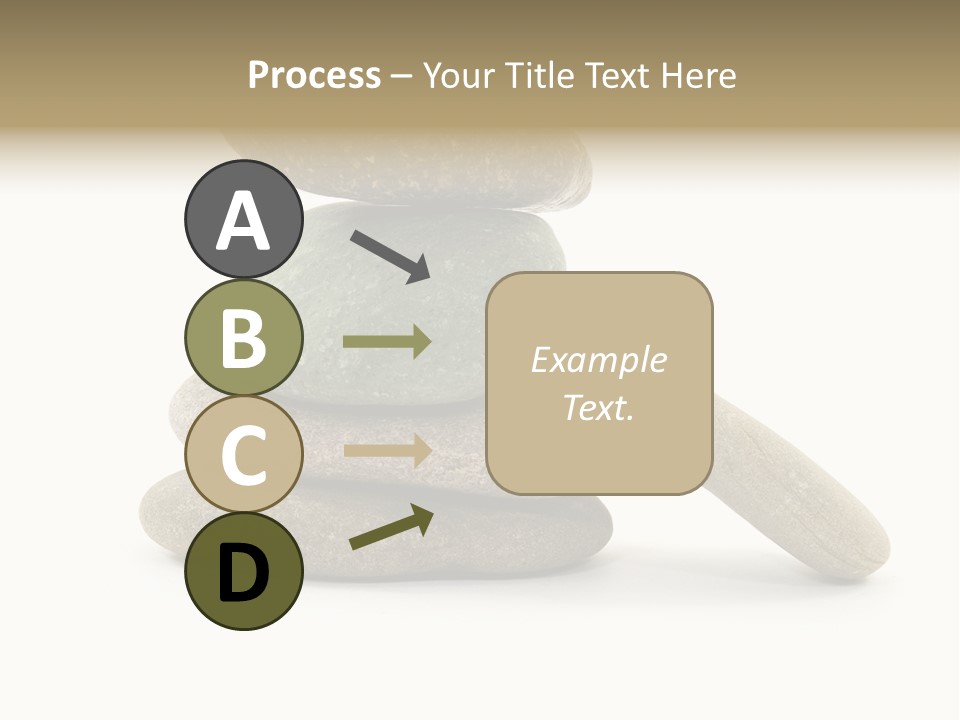 Zen Isolated Pile PowerPoint Template