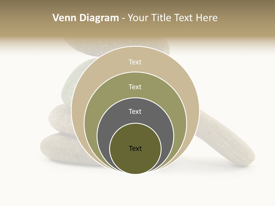 Zen Isolated Pile PowerPoint Template