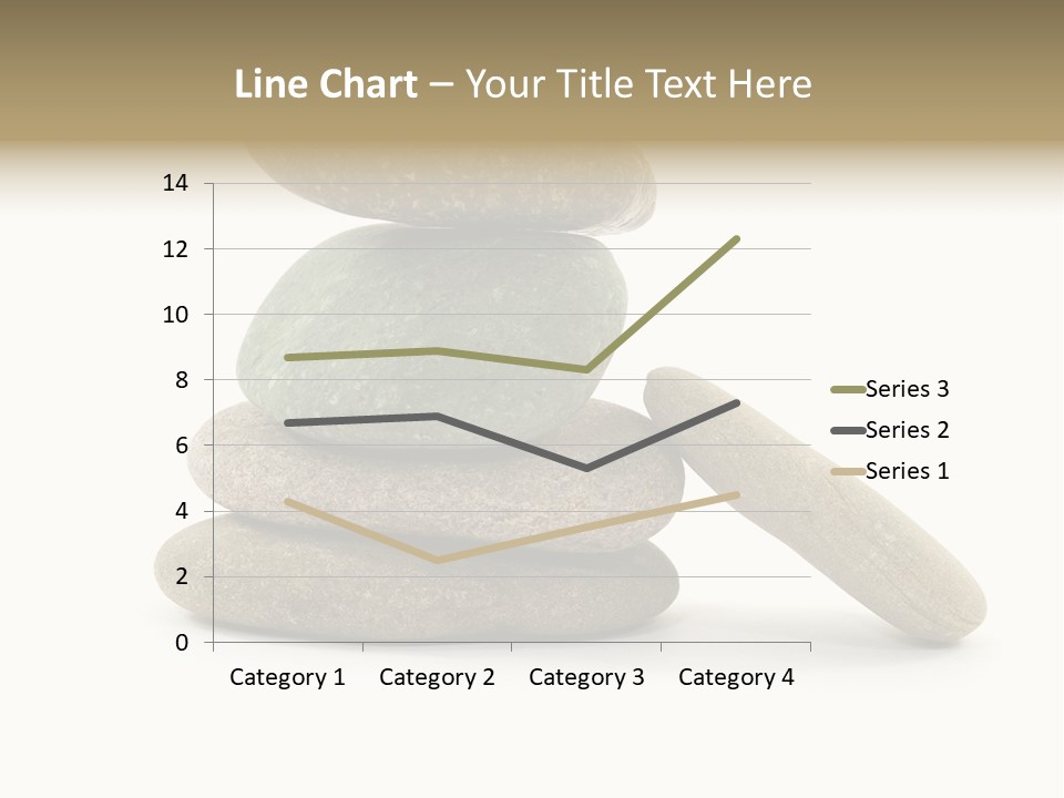 Zen Isolated Pile PowerPoint Template