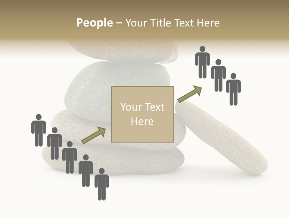 Zen Isolated Pile PowerPoint Template