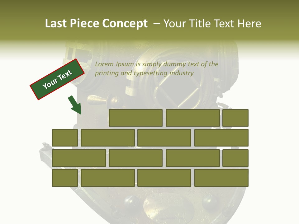 Dive Helmet Ocean PowerPoint Template