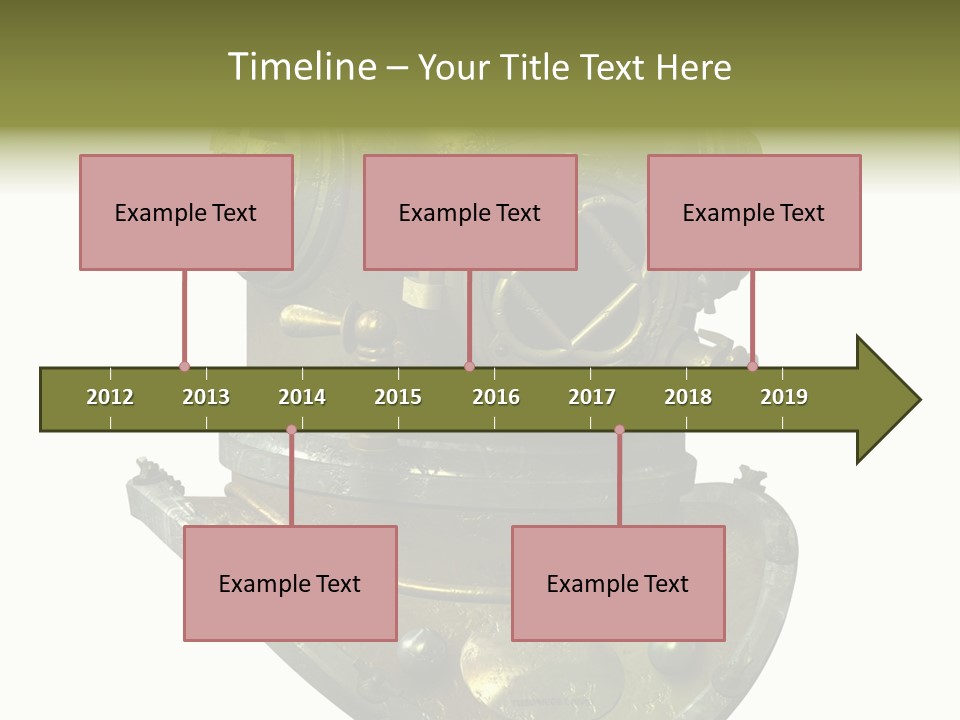 Dive Helmet Ocean PowerPoint Template