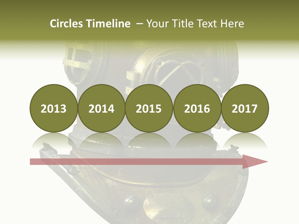 Dive Helmet Ocean PowerPoint Template