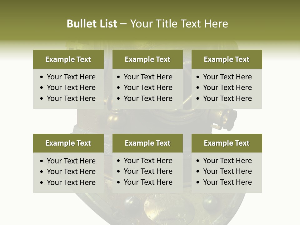 Dive Helmet Ocean PowerPoint Template