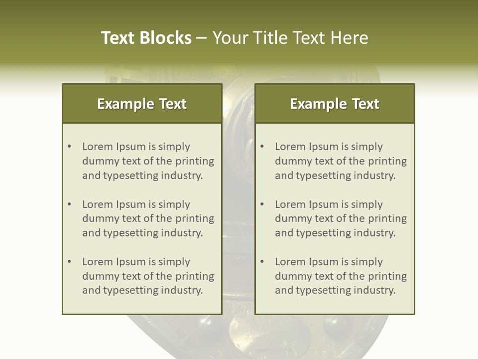 Dive Helmet Ocean PowerPoint Template