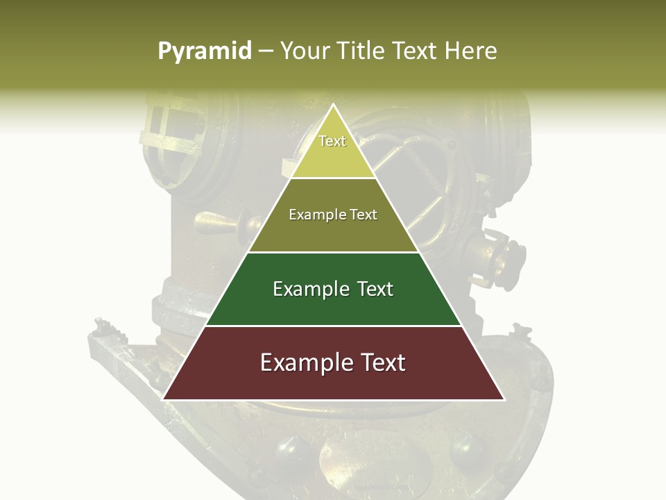 Dive Helmet Ocean PowerPoint Template