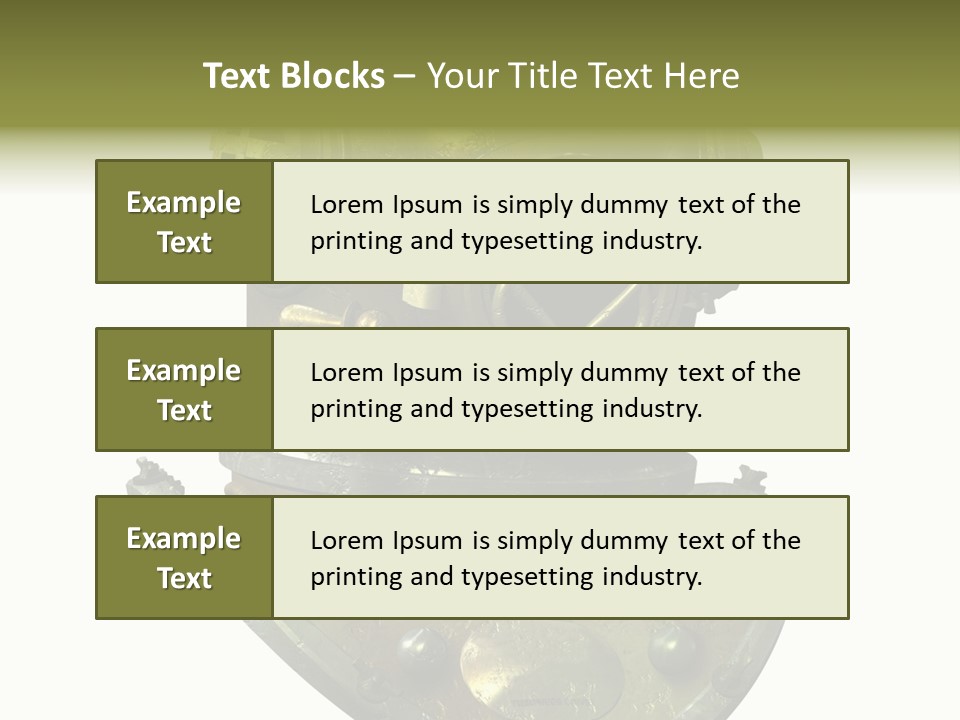 Dive Helmet Ocean PowerPoint Template