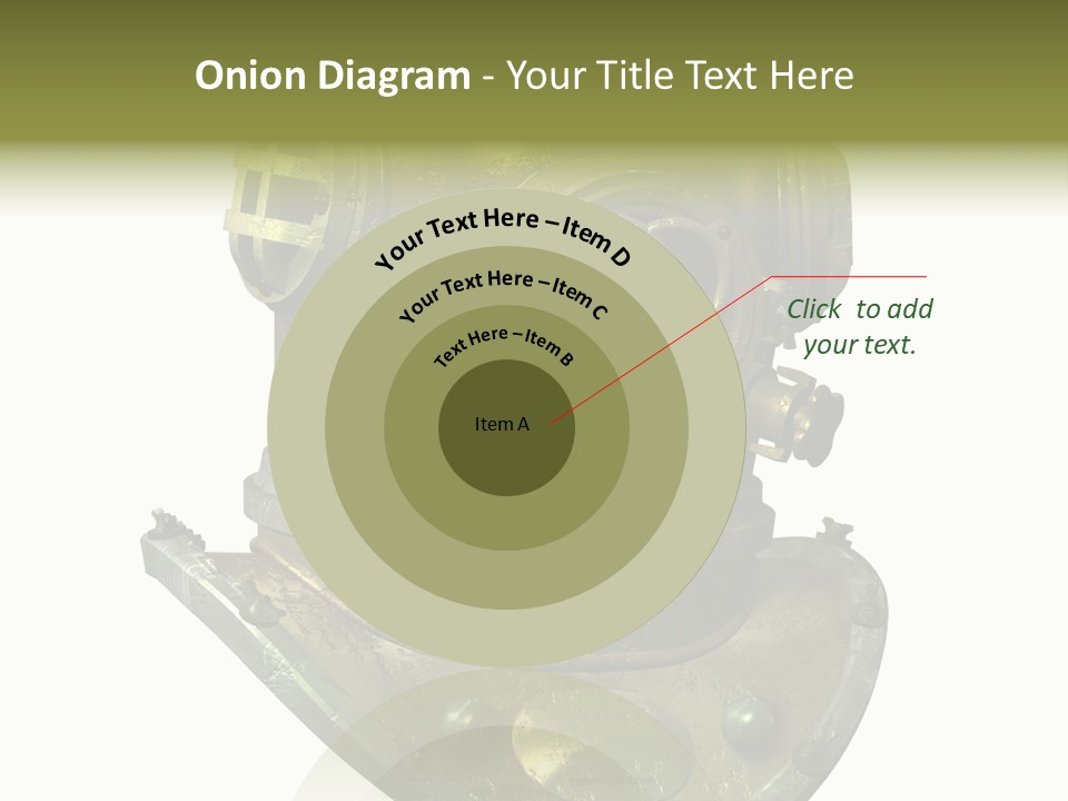 Dive Helmet Ocean PowerPoint Template