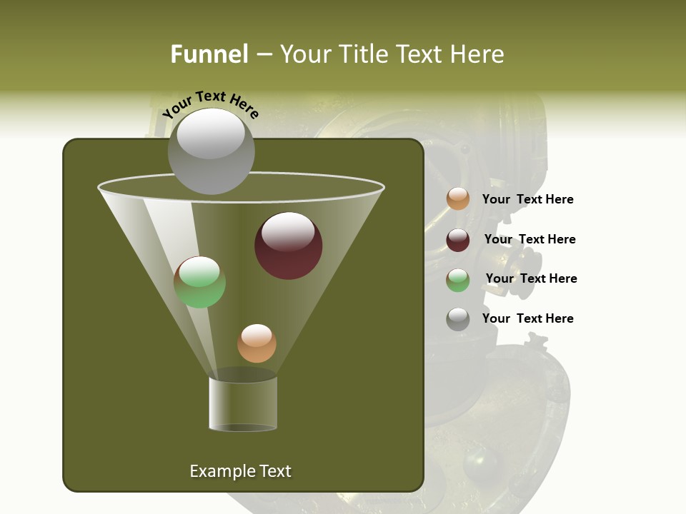 Dive Helmet Ocean PowerPoint Template