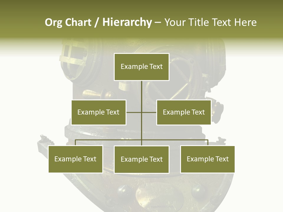 Dive Helmet Ocean PowerPoint Template