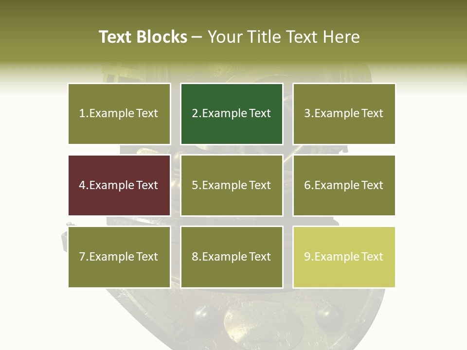 Dive Helmet Ocean PowerPoint Template