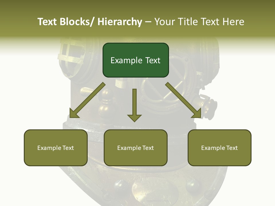 Dive Helmet Ocean PowerPoint Template