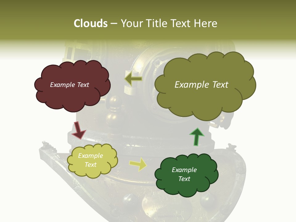 Dive Helmet Ocean PowerPoint Template