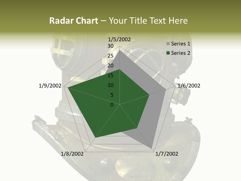 Dive Helmet Ocean PowerPoint Template