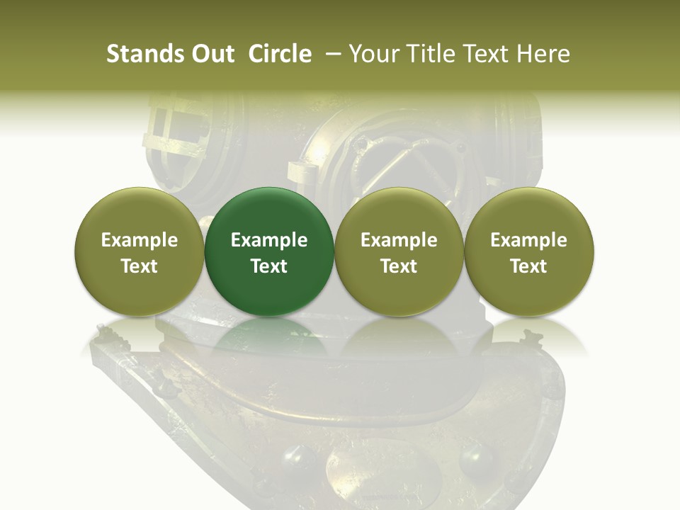 Dive Helmet Ocean PowerPoint Template