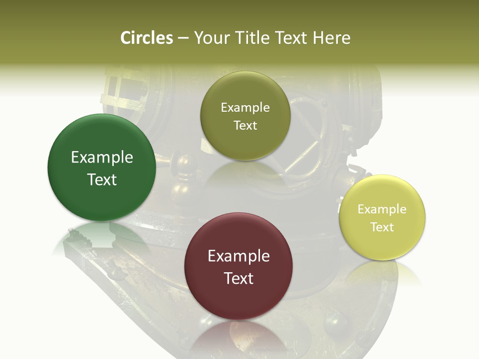 Dive Helmet Ocean PowerPoint Template