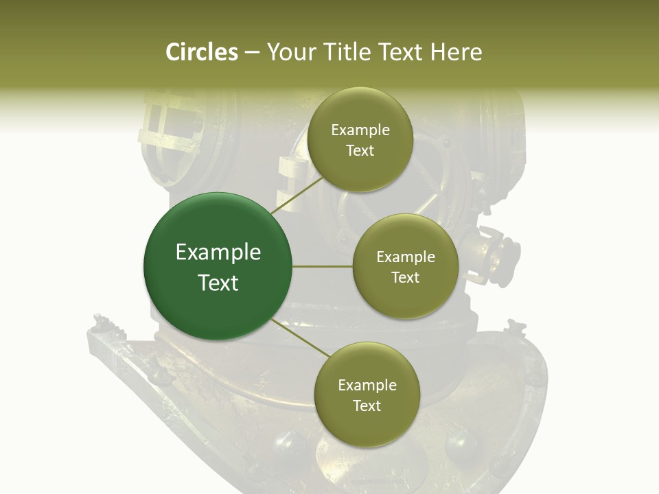 Dive Helmet Ocean PowerPoint Template