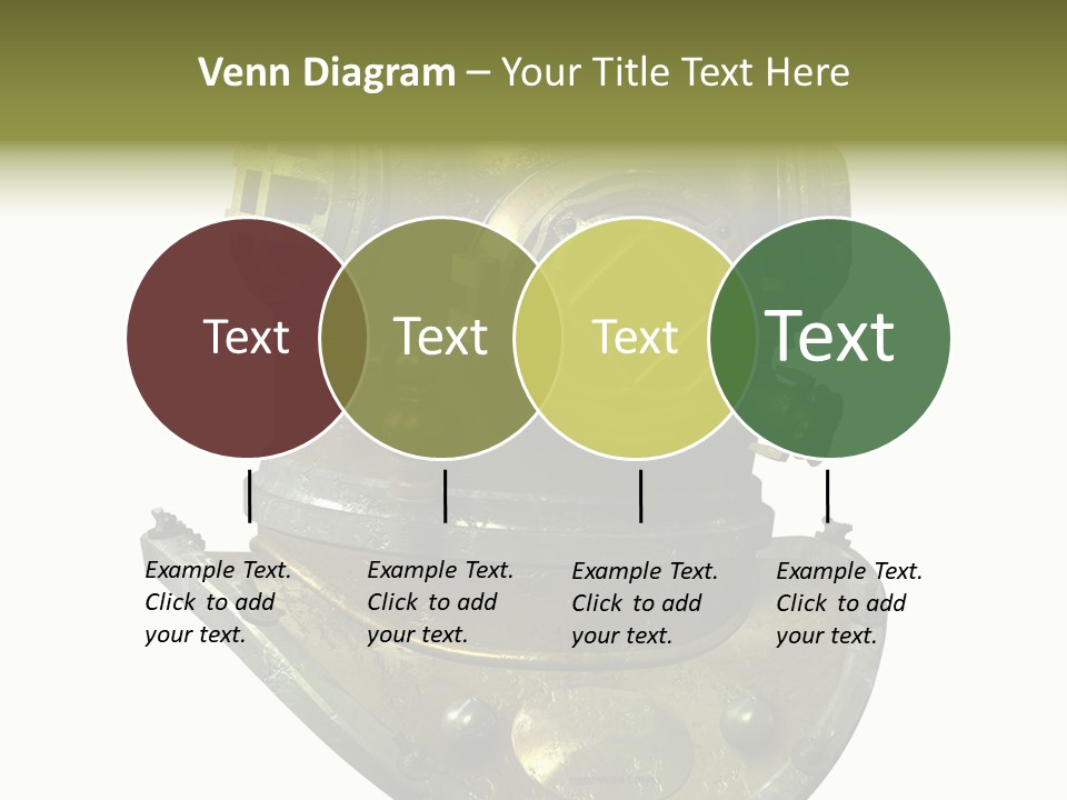 Dive Helmet Ocean PowerPoint Template