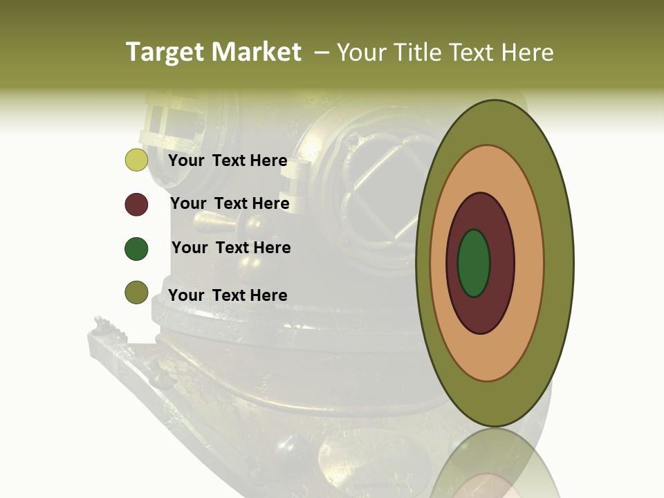 Dive Helmet Ocean PowerPoint Template