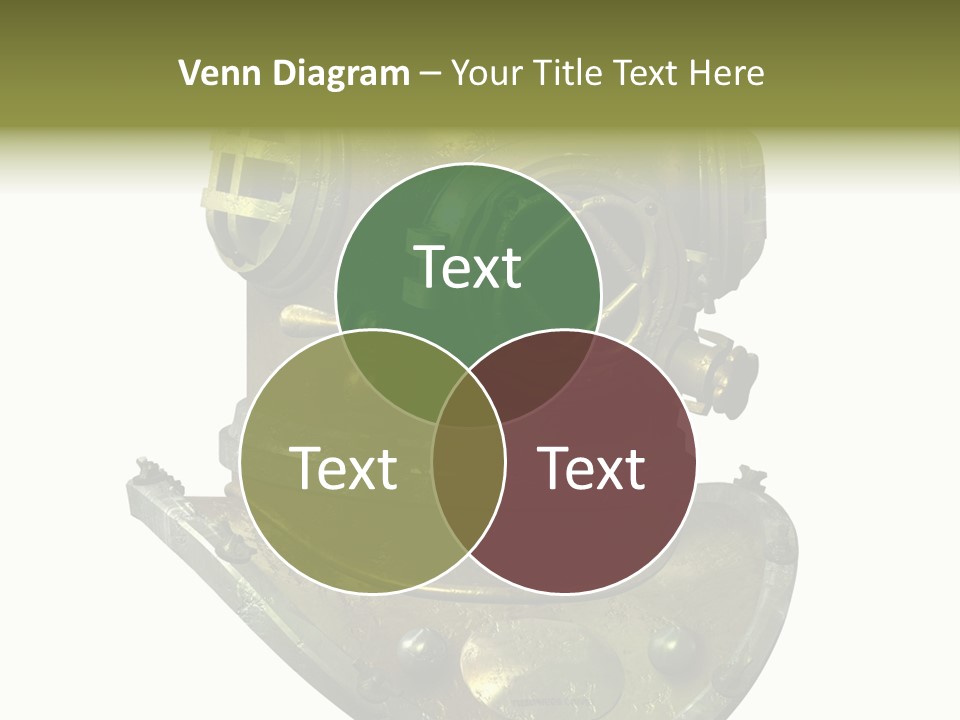 Dive Helmet Ocean PowerPoint Template