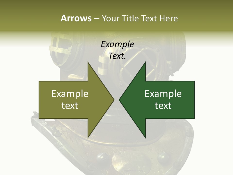 Dive Helmet Ocean PowerPoint Template