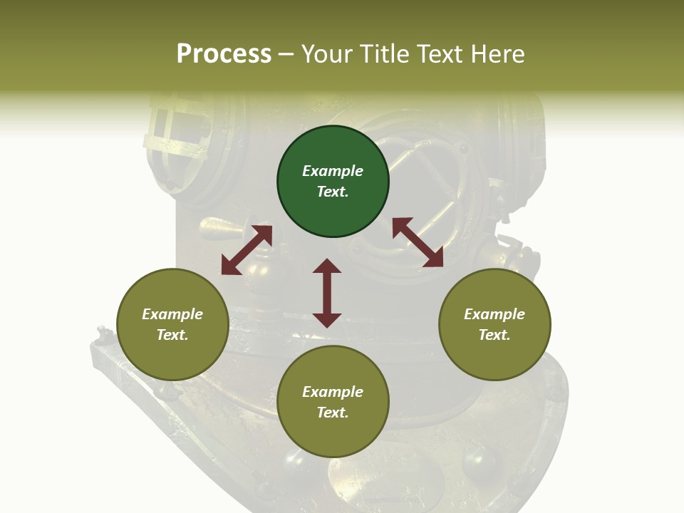 Dive Helmet Ocean PowerPoint Template