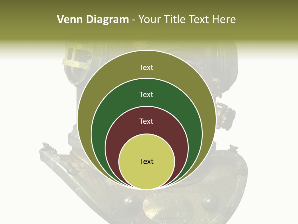 Dive Helmet Ocean PowerPoint Template