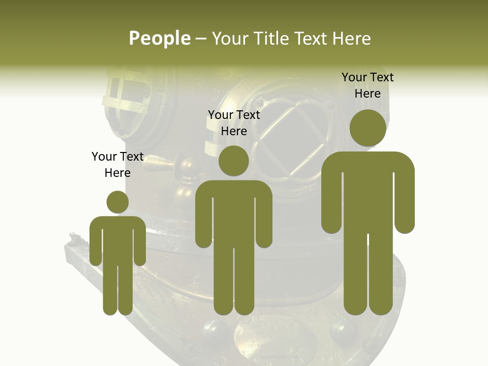 Dive Helmet Ocean PowerPoint Template