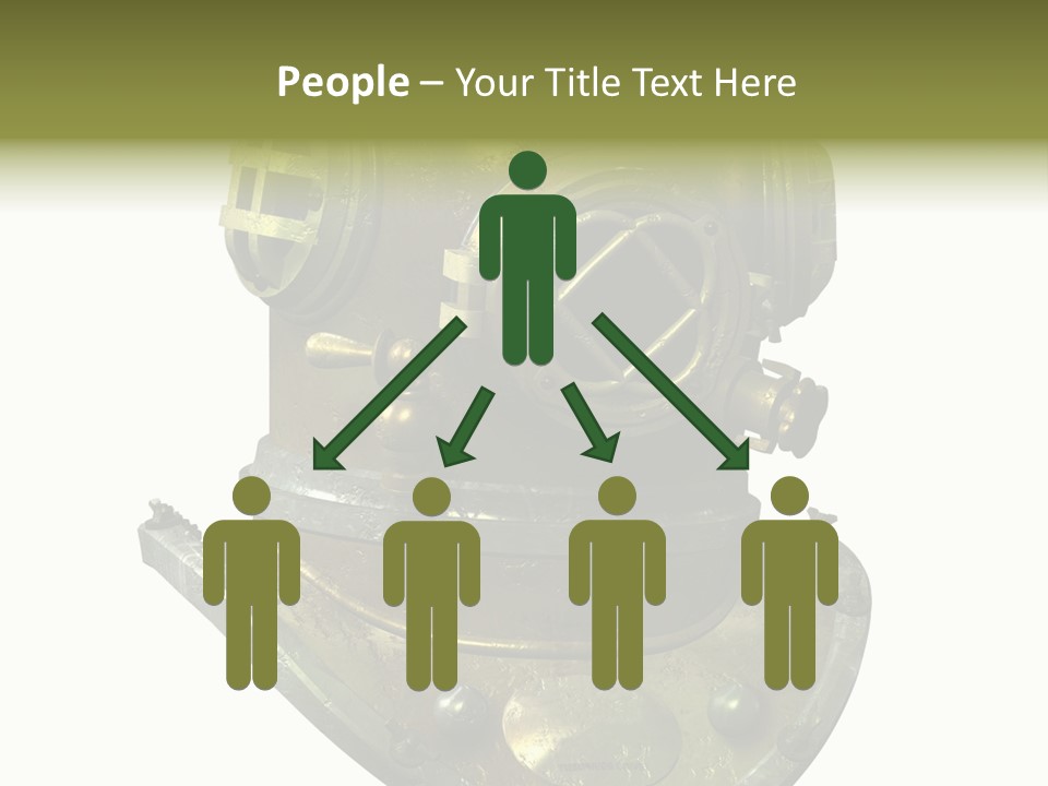 Dive Helmet Ocean PowerPoint Template