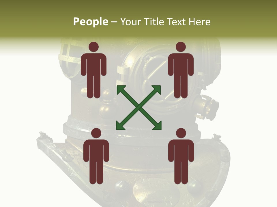 Dive Helmet Ocean PowerPoint Template