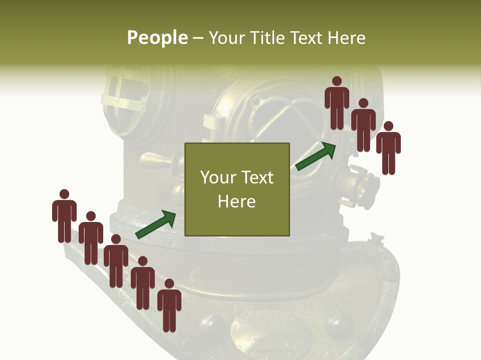 Dive Helmet Ocean PowerPoint Template