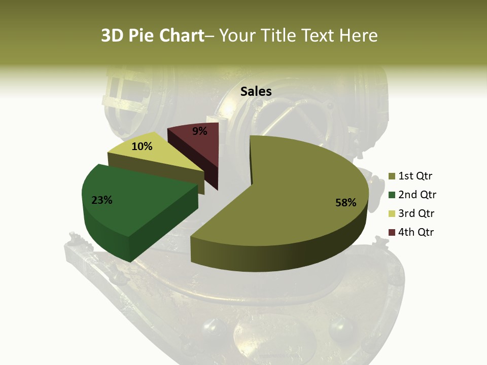 Dive Helmet Ocean PowerPoint Template