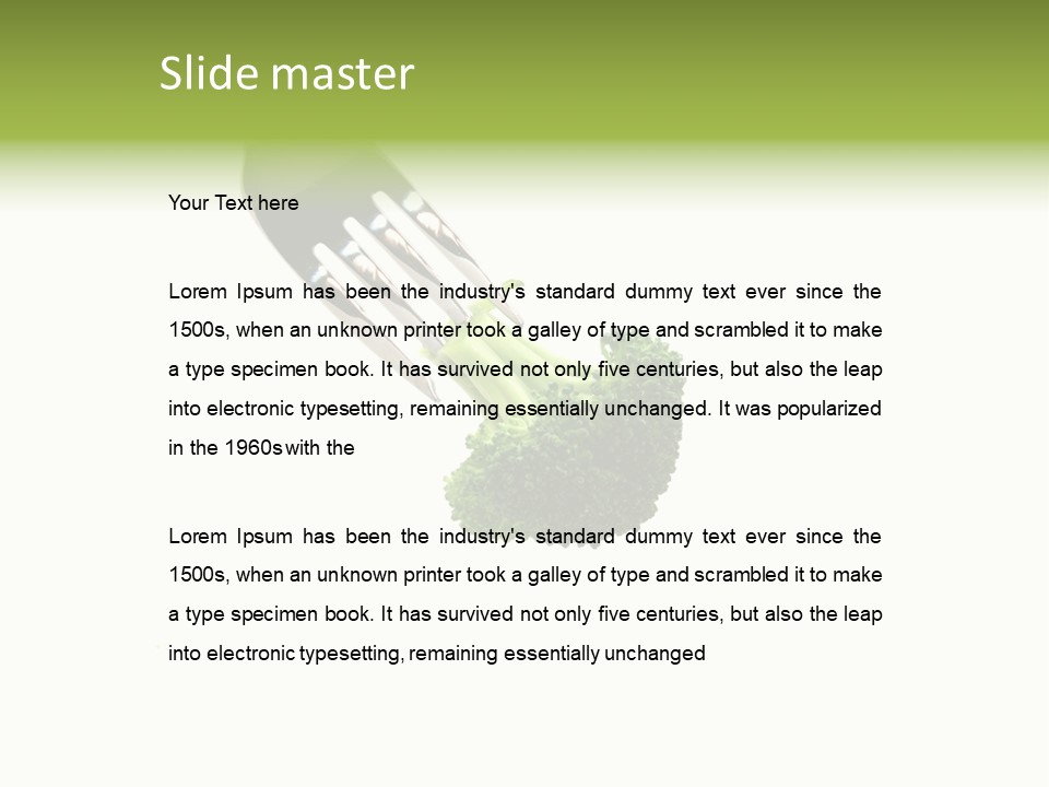 Cancer Grow Natural PowerPoint Template